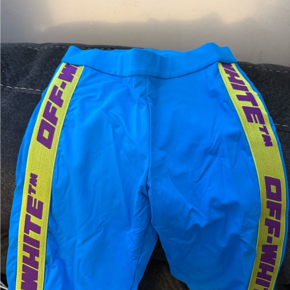 Off-White Blue Track Pants - Picture 2 of 5